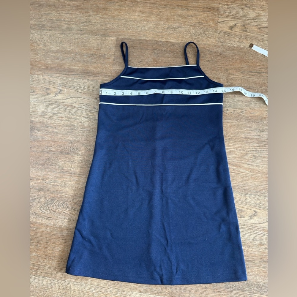 Amy Byer Vintage Navy Blue Activewear Dress - Picture 5 of 6